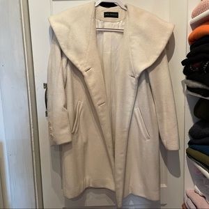 Dale Dressin 100% Angora double breasted coat size 4